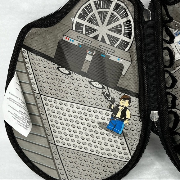 LEGO Star Wars Millennium Falcon Carrying Case Bag ZipBin Storage Case - Picture 9 of 12